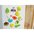 thumbnail image 3 of 12Pcs/Set Baby Cute Fridge Magnet Wooden Cartoon Animal Child Educational Toys, 3 of 5