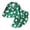 Green, variant on Enyan Toddler Girl Christmas Clothes Cute Santa Claus Print Button Up Shirt Top Pants Set for Loungewear Casualwear