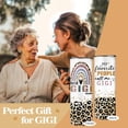 thumbnail image 5 of Gigi Tumbler My Favorite People Call Me Gigi Leopard Travel Mug 20 oz Skinny Tumblers with Lid and Straw Stainless Steel Insulated Gigi Coffee Cups Grandma Gifts for Women, 5 of 6