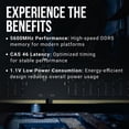 thumbnail image 4 of PNY Performance 8GB (1x8GB) DDR5 RAM 5600MHz (PC5-44800) - CL46, 1.1V - Compatible with 5200MHz, 4800MHz - Desktop Memory Kit - MD8GSD5560046-TB - Not Compatible with Intel 15th Gen, 4 of 8