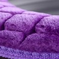 thumbnail image 5 of Toilet Seat Cover, Washable Toilet Seat Cover Pads, Soft Thicker Cushions for Bathroom Toilet, Reusable Toilet Seat with Zipper, Warmer Toilet Cover Pads for Winter Purple 16.93x14.96 In (1Pcs), 5 of 5