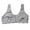 Grey, variant on Women Active Lifestyle Bra Front Closure Bra Comfortable Design with Adjustable Wide Supportive Straps for All Day Wear XXL Black