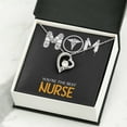 thumbnail image 3 of Mom Nurse Healthcare Medical Worker Nurse Appreciation Forever Necklace w Message Card, 3 of 20