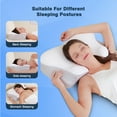 thumbnail image 5 of Ocuuziisu Neck Pillows for Pain Relief Sleeping, Neck Support Pillow, Cervical Pillow for Neck and Shoulder Pain Relief, Orthopedic Pillow for Side Sleepers, Breathable Washable Cover, 5 of 9
