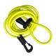 thumbnail image 4 of Cordón de Correa Elástica de 120 Cm, Cuerda de Seguridad con Mosquetón para Remo , Amarillo fluorescente, 4 of 6