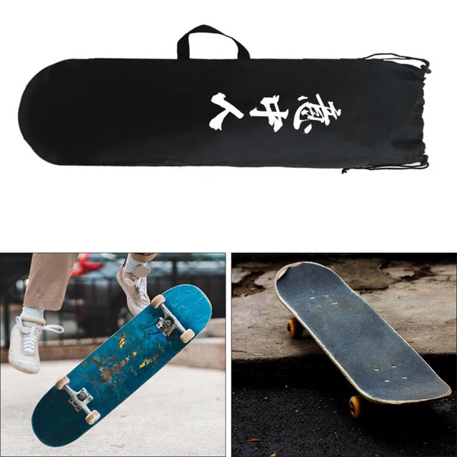 Bolsa de transporte para monopatín de tela de portátil Contenedor de agua repelente de mosquitos de longboard 33x12 pulgadas
