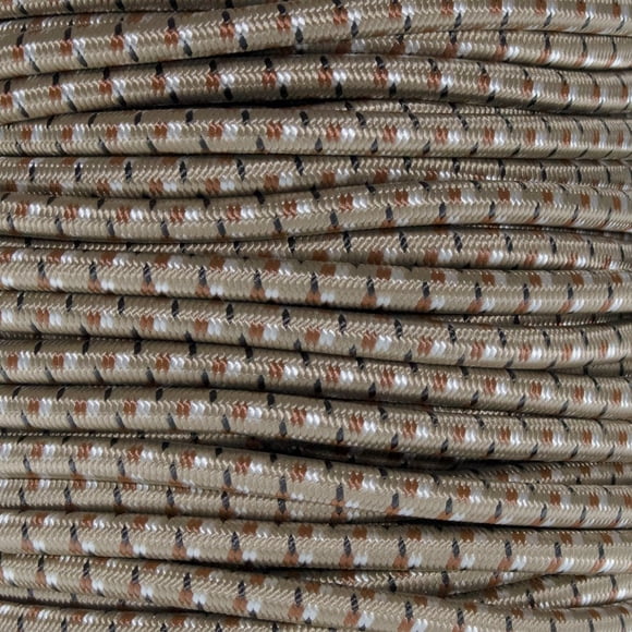 West Coast Paracord Cordon Antichoc de Qualité Marine 1/4 Pouce - Longueurs jusqu'à 1000 Pieds - Fabriqué aux États-Unis (25 Pieds, Camouflage Désert)