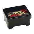 thumbnail image 3 of Contenedor de sushi Unadon, caja de almacenamiento reutilizable, rectangular, bandeja de cocina japonesa Bento para postre, cena, buffet, refrigerio, Rueda, 3 of 8
