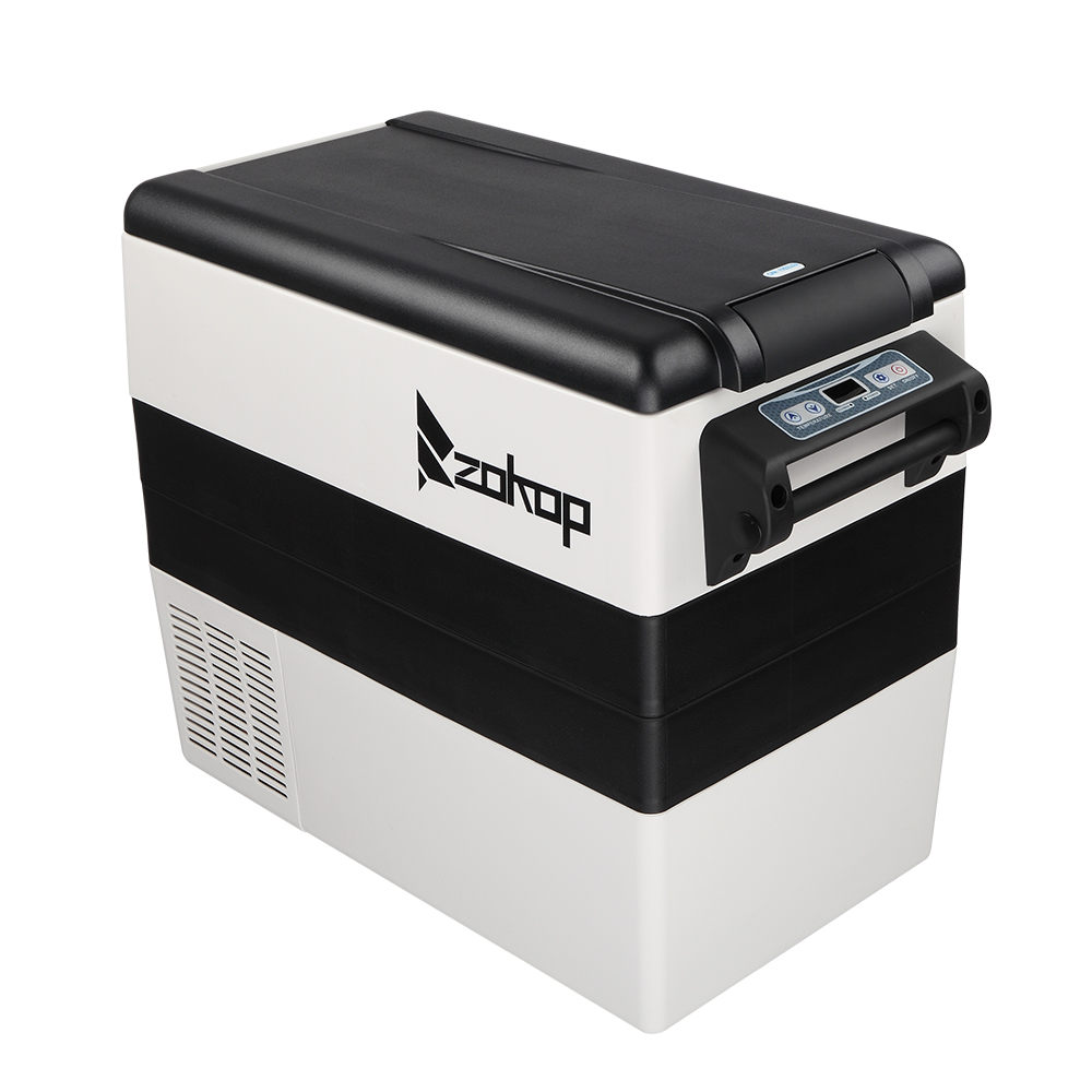 Lowestbest 1.82 CU.FT Portable Mini Freezers Camp Fridge, Car