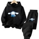 thumbnail image 2 of Conjunto de sudadera con capucha Cinnamoroll con dibujos animados para niños y niñas de 3 a 14 años, sudadera informal de calle kawaii, traje de camión deportivo para exteriores para niños, 2 of 5