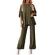 thumbnail image 3 of Conjunto de Chándal PRETTYGARDEN de Dos Piezas para Mujer Verde Militar Talla L, 3 of 7