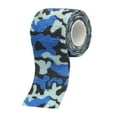 thumbnail image 4 of Bandage Cohésif Portable Extensible pour Activités de Plein Air Randonnée Pêche Bleu, 4 of 8