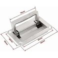 thumbnail image 2 of 95mx60mm Door Drawer Recessed Sliding Carry Handle (Trumpet97-B), 2 of 5