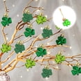 thumbnail image 3 of Minnieouse 12 Uds. De adornos para el Día de San Valentín para árbol, Día de San Patricio, porche, patio trasero, jardín, trébol, buena Ropa, zapatos y accesorios Miscelánea verde claro, 3 of 6