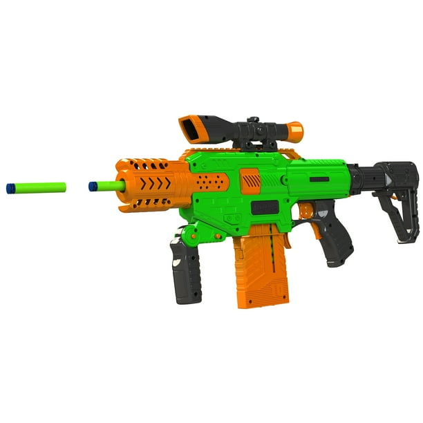 Adventure Force Spectrum Motorized Clipfed Blaster Compatible with NERF