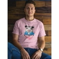 thumbnail image 2 of Opossum Holdind A Heart T-Shirt Men -Image by Shutterstock, Male Small, 2 of 4