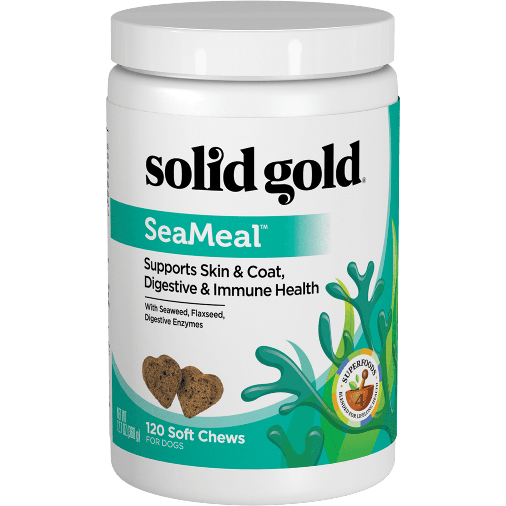 Solid Gold SeaMeal Multivitamin for Dogs, 120ct