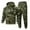 Green*, variant on RUTAYY Men's Outfits Casual Long Sleeve Camouflage Hoodie and Pants Loose Fit Tracksuit Comfort Fashion Work Sets