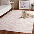 thumbnail image 3 of SAFAVIEH Ebony Liana Geometric Area Rug, Pink/Ivory, 3' x 5', 3 of 8