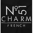 thumbnail image 2 of Number 51 Charm French Stylish Girls Kids T Shirt Tees Teen Brisco Brands XS, 2 of 5