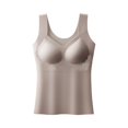 thumbnail image 3 of Built In Bra Tank Tops For Women Elderly U Neck Shapewear High-Stretch Slimming Shapewear, Comfortable Bra Tanktop, 3 of 6