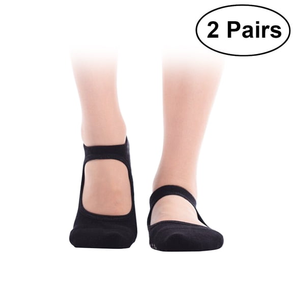 RUNROTOO Non-Anti-Skid Pilate Socks Yoga Socks For Women Cotton Exercise 3d For Use