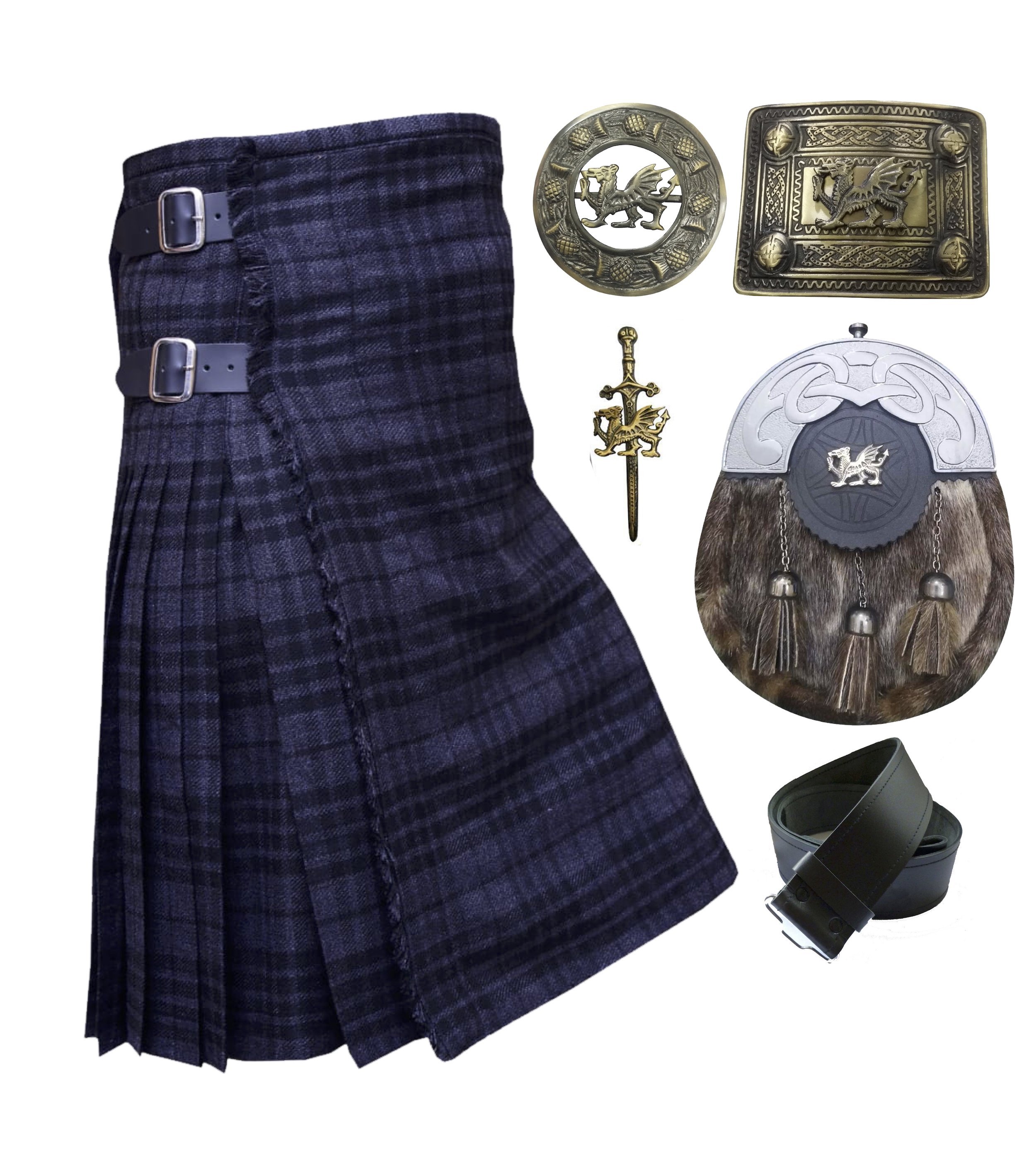grey watch kilt