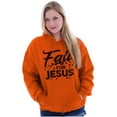 thumbnail image 3 of Fall for Jesus Autumn Vibes Hoodie Sweatshirt Women Brisco Brands L, 3 of 6