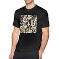 thumbnail image 5 of Jean Michel Basquiat Men's T Shirt Cotton Tee Basic Short Sleeve Crewneck Shirt Tops Black, 5 of 5