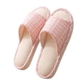 thumbnail image 4 of Busydd Soft Sole Women's Indoor Slippers Open Toe Slip on Shoes Casual Comfortable Home House Slippers 38, 4 of 7