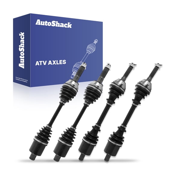 AutoShack Front & Rear ATV Axle Shaft Assembly Replacement for 2011-2012 Polaris Sportsman 500 HO Touring 4-PC Set