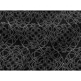 thumbnail image 4 of oneOone Viscose Jersey Fabric Shapes Geometric Sashiko Print Decor Fabric Printed BTY 60 Inch Wide, 4 of 4