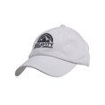 thumbnail image 1 of Gravity Outdoor Co. Pigment Dyed Adjustable Baseball Cap - Black Logo - White, 1 of 2