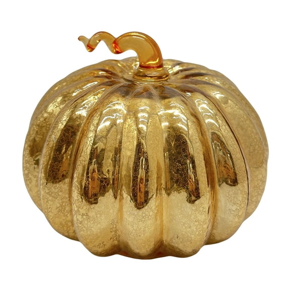 EWSFHUI Mercury Glass Pumpkin Lights with Timer,Lighted Glass Pumpkin lights,Battery Operated Led Pumpkin Lights for Halloween Fall,Thanksgiving Rustic Decor