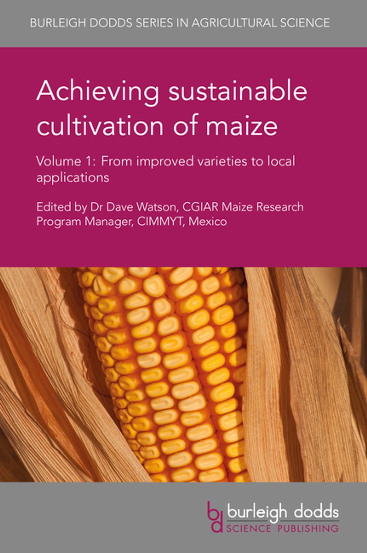 Achieving sustainable cultivation of maize Volume 1 eBook Walmart