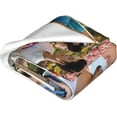thumbnail image 5 of Custom Blanket with Photos Personalized Customized Throw Couples Gifts for Boyfriend Girlfriend for Family Birthday Wedding Gift Fits Couch Sofa Bedroom Living Room Bed 80"x60" Blankets, 5 of 5