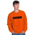 thumbnail image 5 of Genius Periodic Table Science Nerd Unisex Plus Size Sweatshirt Brisco Brands 5X, 5 of 6