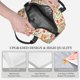 thumbnail image 3 of Disketp Fruits Peach2 Lonchera Térmica para Mujer y Hombre, Bolsa de Almuerzo Reutilizable e Impermeable para Trabajo, Viajes y Picnic, 3 of 7