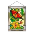 thumbnail image 1 of Dsscvnef Stained Glass Window Panel ???? Acrylic Hanging Window Decoration Sun Hummingbird Catcher Hanging Ornament, 1 of 8