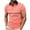 Pink, variant on ZRGHAOYLQ Button Up Men Golf Pullover Short Sleeve Plus Size Big and Tall Tshirts Loose Collared T Shirts Striped Graphic Business Casual Tees Shirts