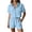 Light Blue, variant on Shorts Set for Women Button Down Short Sleeve Shirts & Shorts with Pockets Two Piece Outfits Summer Casual Clothes