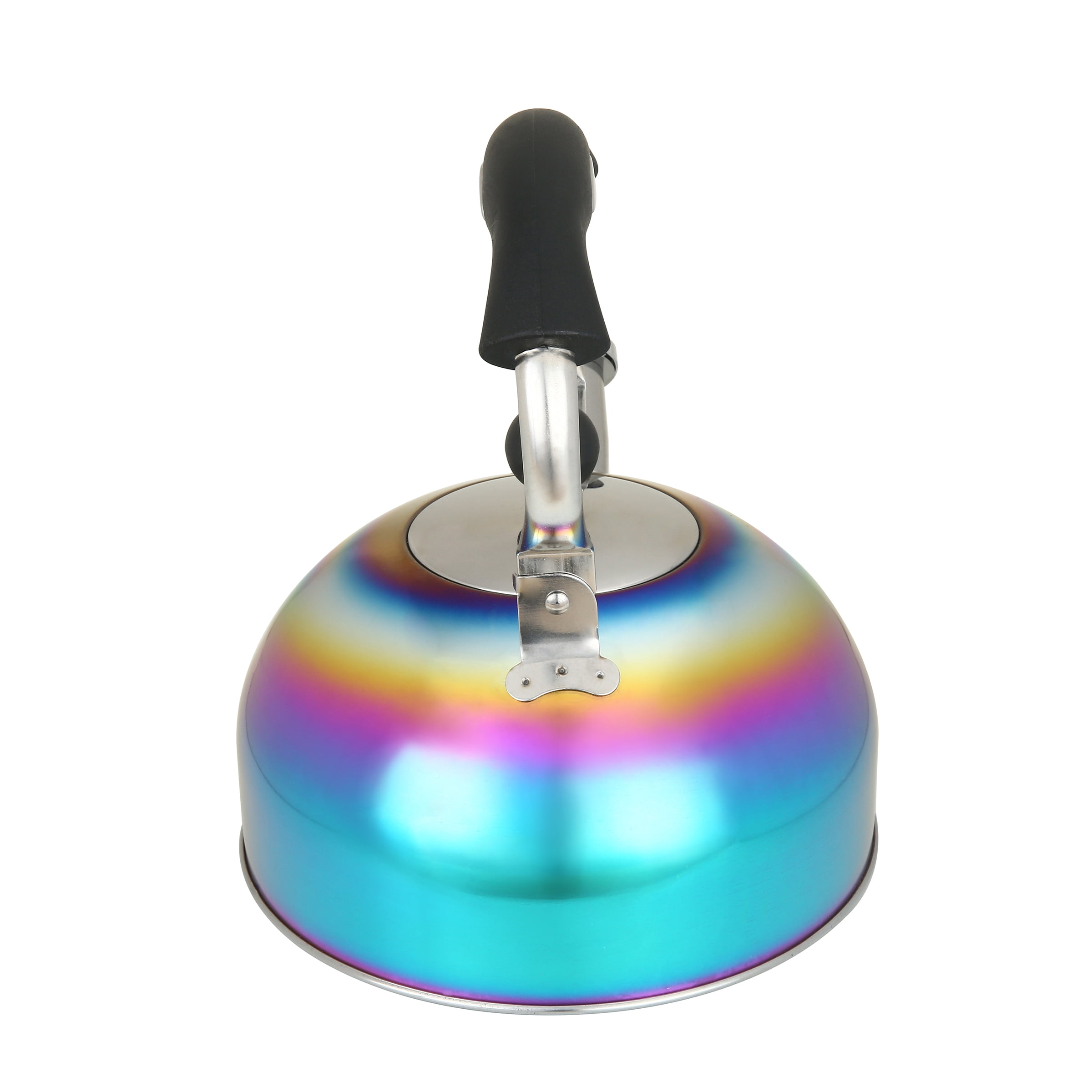 Mainstays Stainless Steel 2.5 Liter Rainbow Tea Kettle