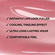 LOreal Paris Infallible Pro Gloss Plump Lip Gloss with Hyaluronic Acid, 608 True Berry