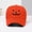 Orange, variant on SYMOID Hall-oween Pumpkin Face Embroidered Baseball Cap Adjustable Dad Hat Unisex Hats,Size Free Size