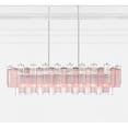 thumbnail image 2 of Crystorama Lighting Group Add-317-Sp Addis 14 Light 52" Wide Linear Chandelier - Chrome, 2 of 7