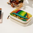 thumbnail image 7 of St. Patrick's Day Velvet Portable Jewelry Box with Removable Compartment - Ultimate Gift for Bracelet and Earring Organization, 7 of 7
