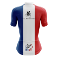 thumbnail image 2 of France Maillot de Cyclisme pour Femme - m, 2 of 3