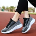 thumbnail image 5 of NOKIO Women's Walking Shoes Lightweight Breathable Running Shoes Non Slip Athletic Fashion Sneakers Mesh Workout Casual Sports Ladies Sneakers Mesh Breathable Light Casual Shoes, 5 of 9