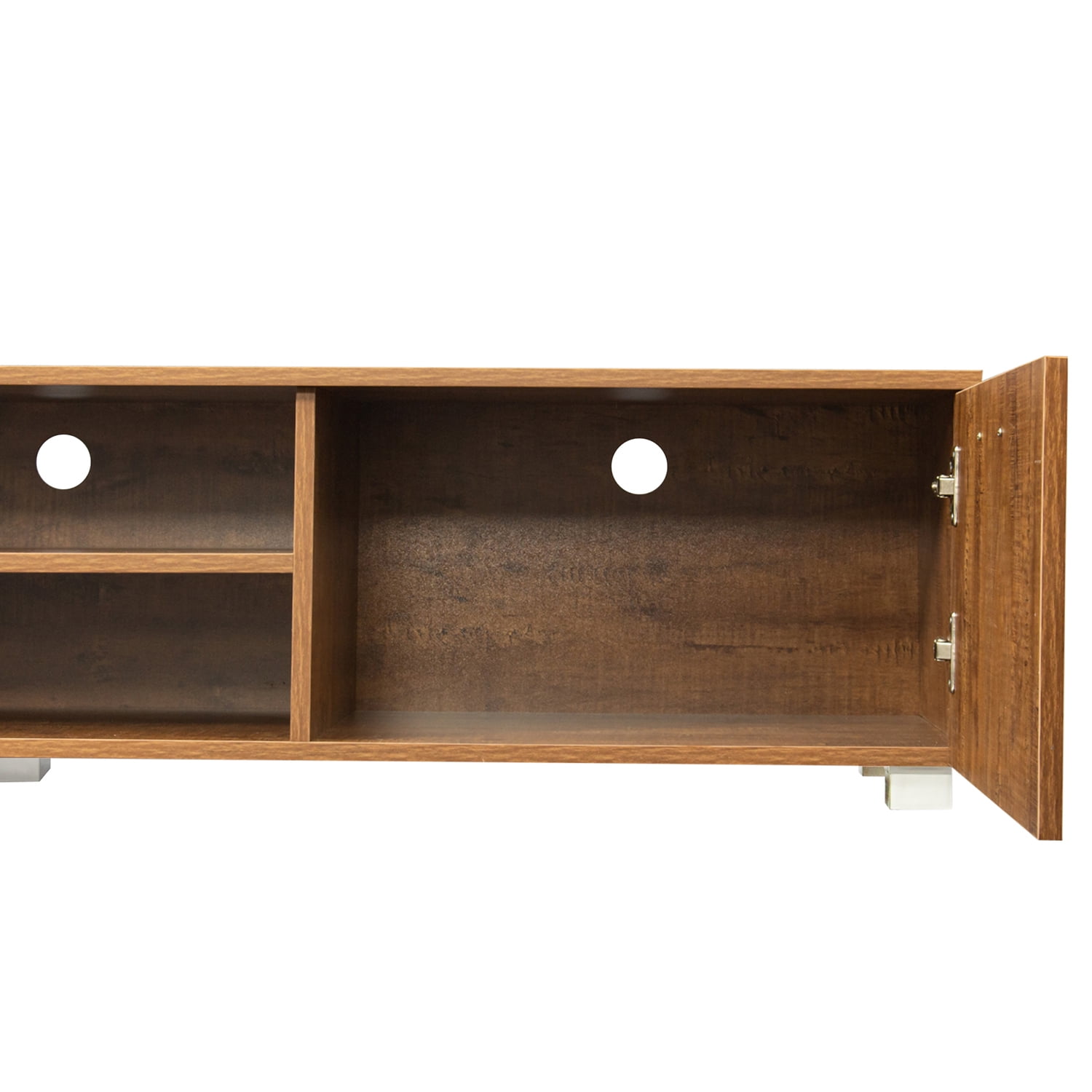 Kepooman Modern TV Stand for Bedroom, Mid-Century TV Console for Living Room, 67" Entertainment Center for TVs for Dining Room, Walnut-A Kepooman Modern TV Stand for Bedroom, Mid-Century TV Console for Living Room, 67" Entertainment Center for TVs for Dining Room, Walnut-A
