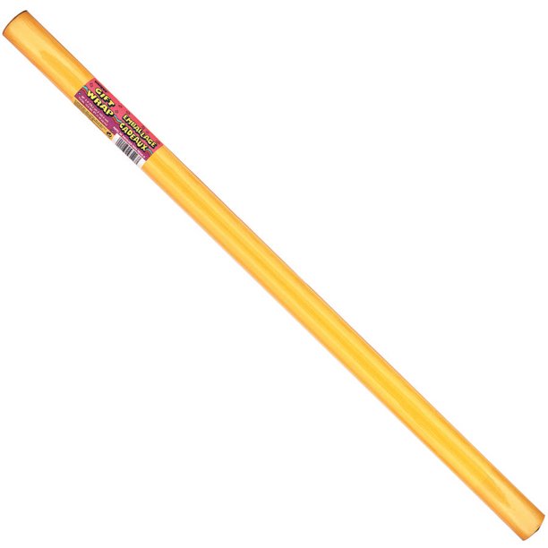Sunny Yellow Gift Wrapping Paper Roll, 5 x 2.5ft, 1ct